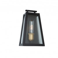  Applique murale moyenne Charleston à 1 ampoule pour l'extérieur 