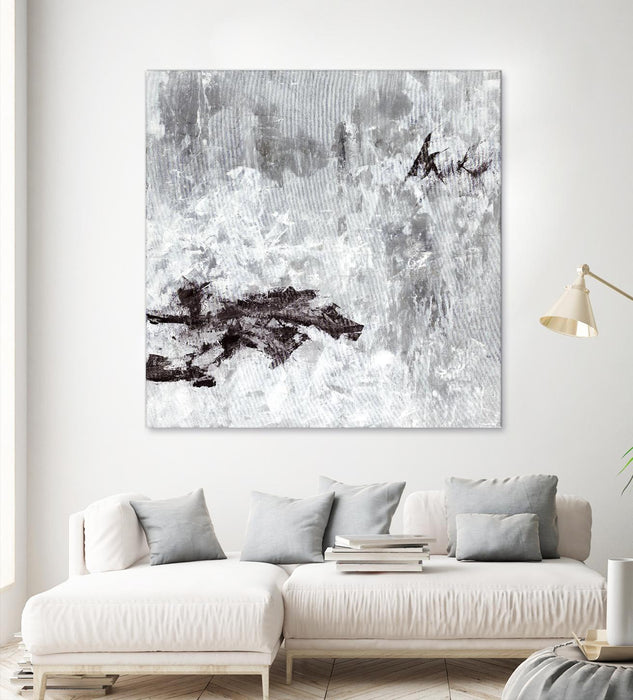 Œuvre d’art murale Giant Art « Half Beat » 72 x 72