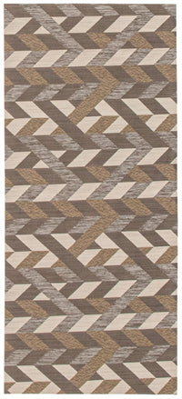Carpette Bellezza brun foncé 2 pi 2 po x 6 pi 0 po - Ensemble de 2