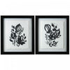 Ensemble de 2 œuvres d’art murales 12 x 14 fleurs de chanvre