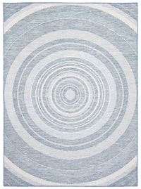 Carpette Neisha Modern bleue 5 pi 3 po x 7 pi 3 po