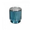 Bougie parfumée côtelée électroplaquée de 4,6 oz à arôme de jardin du matin - ensemble de 2