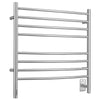 Porte-serviettes chauffant Arezzo d’Ancona 8 barres, câblé ou branché - AN-5487