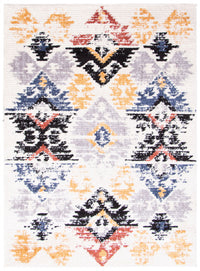 Carpette Paloma Kashkuli blanche - 8 pi 0 po x 10 pi 0 po