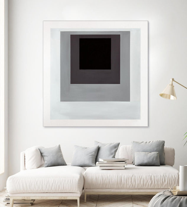 Œuvre d’art murale Giant Art « Inside Box Thinker » 54 x 54