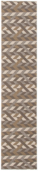Carpette Bellezza brun foncé 2 pi 2 po x 8 pi 0 po