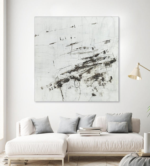 Œuvre d’art murale Giant Art « Jet Set » 54 x 54