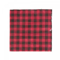 Paquet de 20 grandes serviettes de table à 3 épaisseurs à point à carreaux