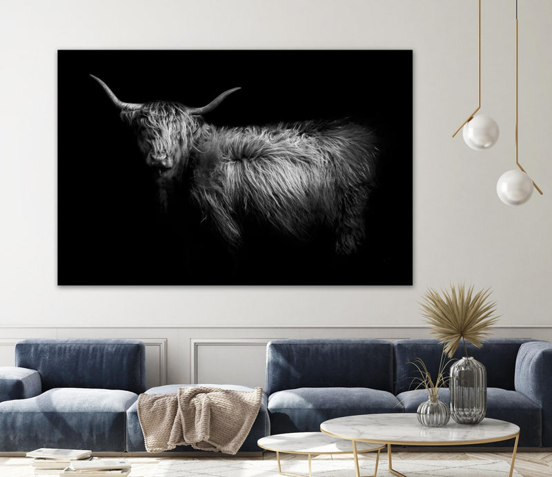 Œuvre d’art murale Giant Art « Hello » 72 x 48