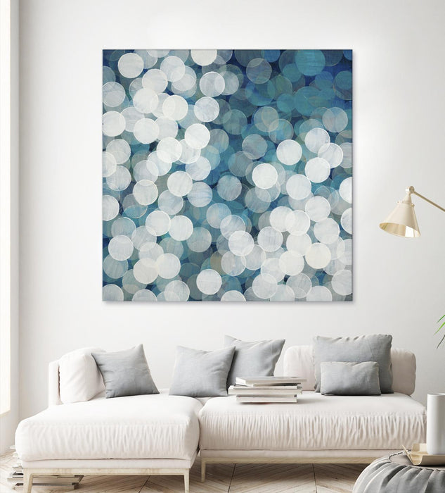 Œuvre d’art murale Giant Art « Head In The Clouds » 72 x 72