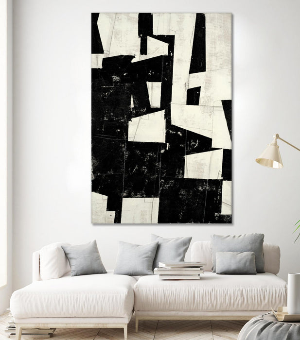 Œuvre d’art murale Giant Art « Arrangement Ii » 84 x 54