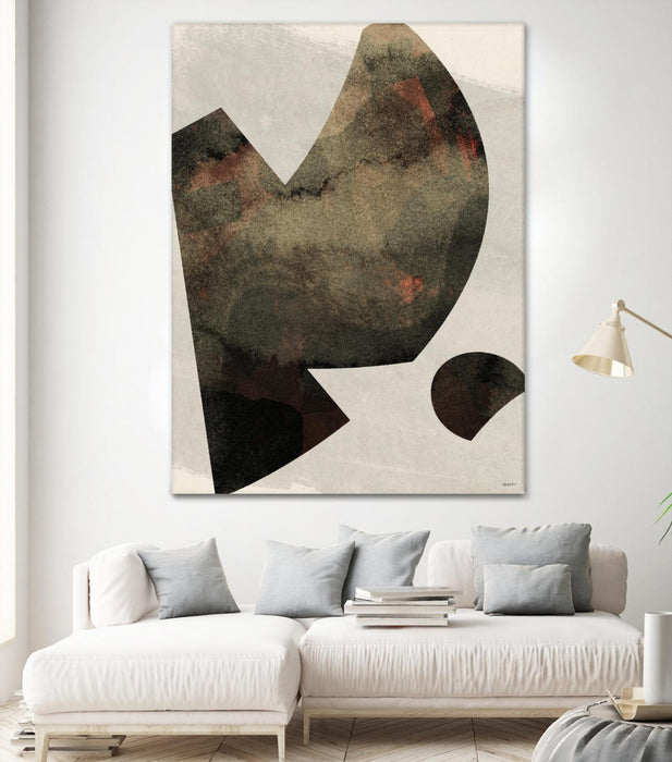 Œuvre d’art murale Giant Art « Natural Color Machine I » 72 x 54