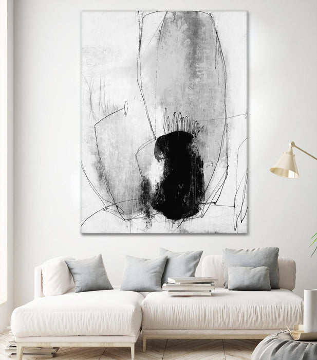Œuvre d’art murale Giant Art « Looking Lens I » 72 x 54