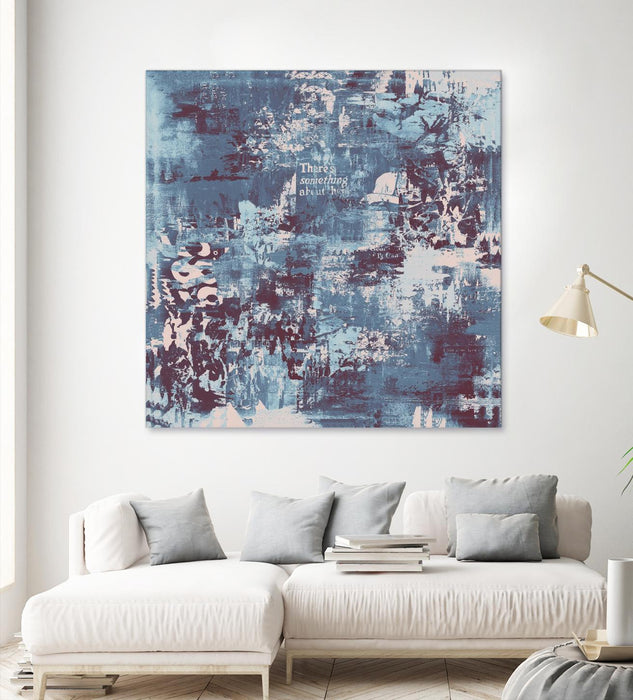 Œuvre d’art murale Giant Art « The Feeling Of Love Ii » 72 x 72