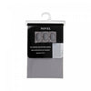 Rideau de douche PEVA gris avec 12 crochets en forme de C 71 x 71