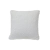 Coussin natté blanc - ensemble de 2 coussins