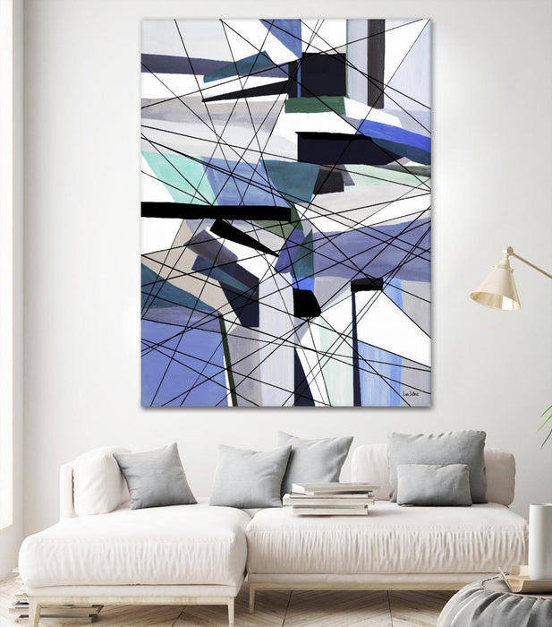 Œuvre d’art murale Giant Art « Shipandsails » 72 x 54