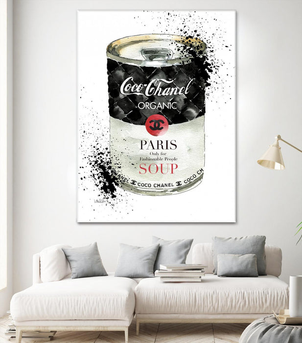 Œuvre d’art murale Giant Art « Fashion Soup » 72 x 54