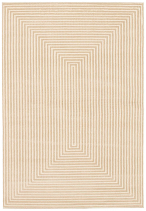 Carpette Kiah ivoire 4 pi 7 po x 6 pi 7 po