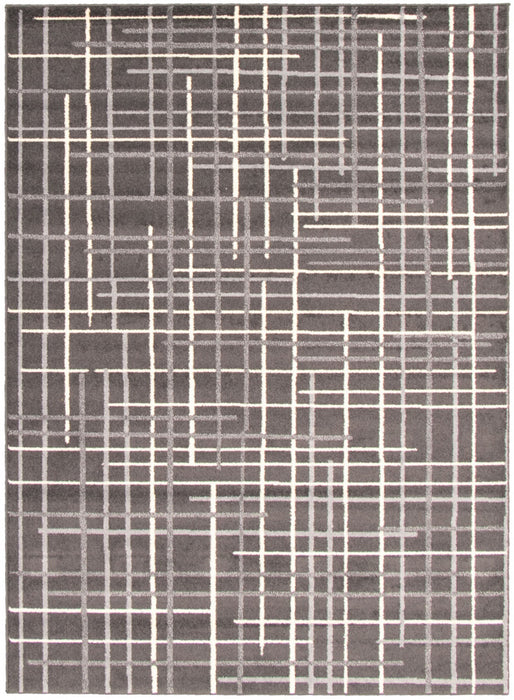 Carpette Taite anthracite - 7 pi 10 pox 10 pi 2 po