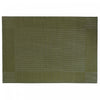 Napperon vert en vinyle de style classique - ensemble de 12