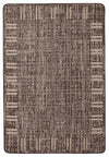 Carpette Joni chocolat - 3 pi 3 po x 4 pi 7 po