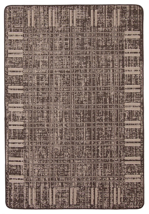 Carpette Joni chocolat - 3 pi 3 po x 4 pi 7 po
