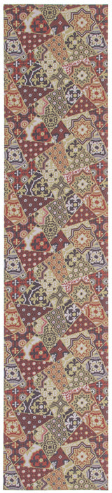 Carpette Bellezza rougevert 2 pi 2 po x 10 pi 0 po