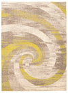 Carpette Korra ivoirevert 7 pi 10 po x 10 pi 2 po
