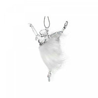 Ornement de ballerine en tutu en fourrure - ensemble de 12 ornements de Noël