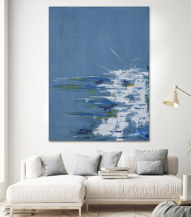 Œuvre d’art murale Giant Art « Tip Toe Surf » 72 x 54
