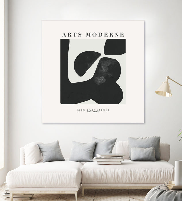Œuvre d’art murale Giant Art « Art Moderne » 72 x 72