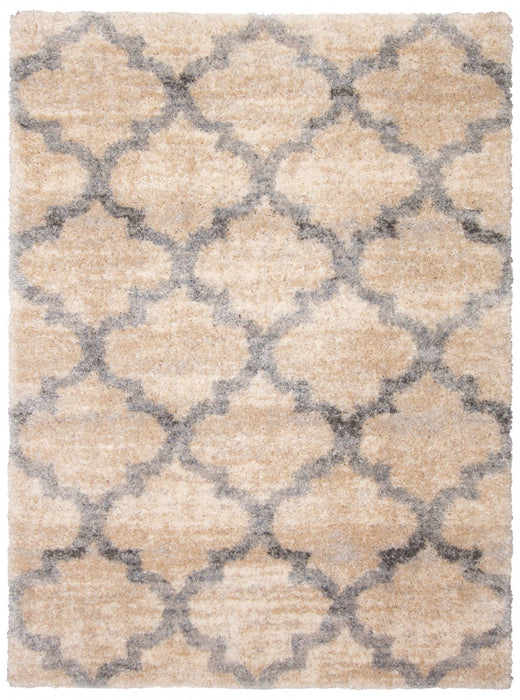  Carpette Dimity brun clair - 6 pi 7 po x 9 pi 6 po
