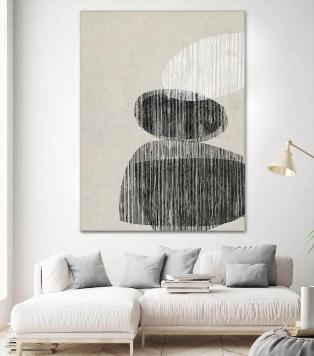 Œuvre d’art murale Giant Art « Nested Ii » 72 x 54