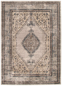 Carpette Octavian Bijar ivoire - 5 pi 3 pox 7 pi 3 po