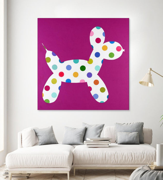 Œuvre d’art murale Giant Art « Dottie » 72 x 72