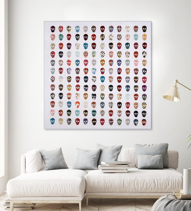 Œuvre d’art murale Giant Art « Gorgeous Crowd » 54 x 54