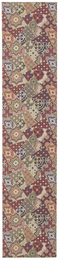 Carpette Bellezza rougevert 2 pi 2 po x 24 pi 0 po