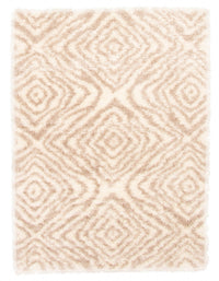 Carpette Agalia Abstract ivoire-beige - 6 pi 7 pox 9 pi 6 po