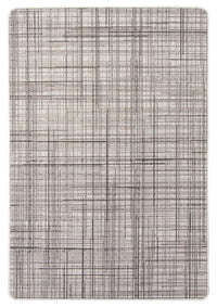Carpette Panthea grise - 4 pi 4 po x 6 pi 5 po
