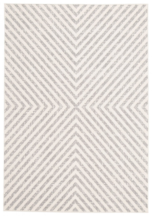 Carpette Dodie gris clair 5 pi 3 po x 7 pi 7 po