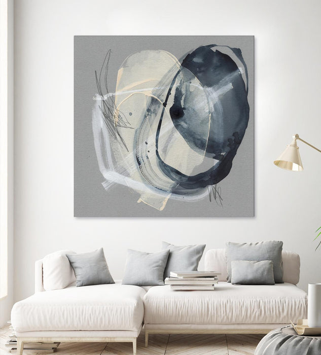 Œuvre d’art murale Giant Art « Tandem Loops Ii » 54 x 54
