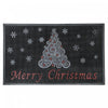 Tapis de plancher « Merry Christmas » avec arbre, en caoutchouc