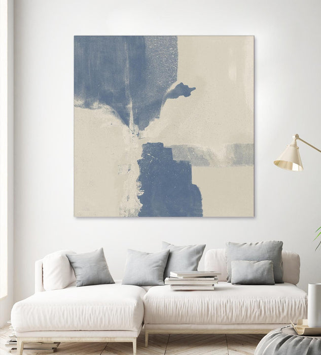 Œuvre d’art murale Giant Art « Cool Fury Ii » 72 x 72