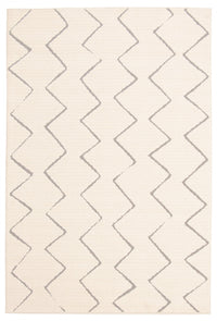 Carpette Kimi ivoire 4 pi 7 po x 6 pi 7 po