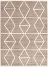 Carpette Anandi gris-ivoire - 5 pi 3 pox 7 pi 3 po