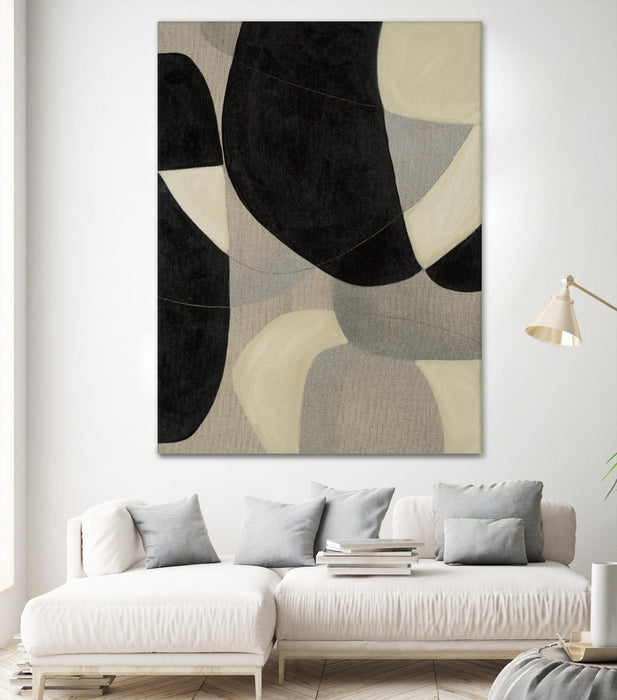 Œuvre d’art murale Giant Art « Gravity Iv » 72 x 54