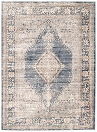 Carpette Octavian Bijar bleu - 6 pi 7 pox 9 pi 6 po