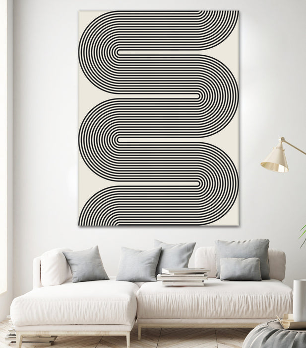 Œuvre d’art murale Giant Art « Simplicity Xvi » 72 x 54