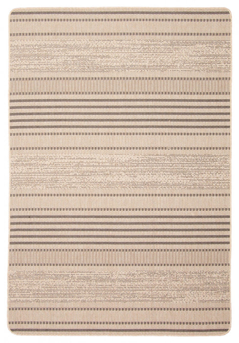 Carpette Wileen brun clair - 4 pi 4 po x 6 pi 5 po